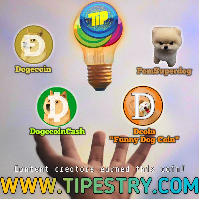 Dogecoin | DogecoinCash | Dcoin | PomSuperdog Content Creators Earned this Coin in Cryptocurrency Advertisements_0x0-6189e83859e8e6504e620f03